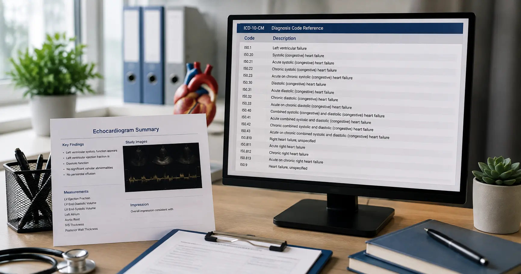 CHF ICD-10 Codes in 2026: Complete Guide to the I50 Heart Failure Series